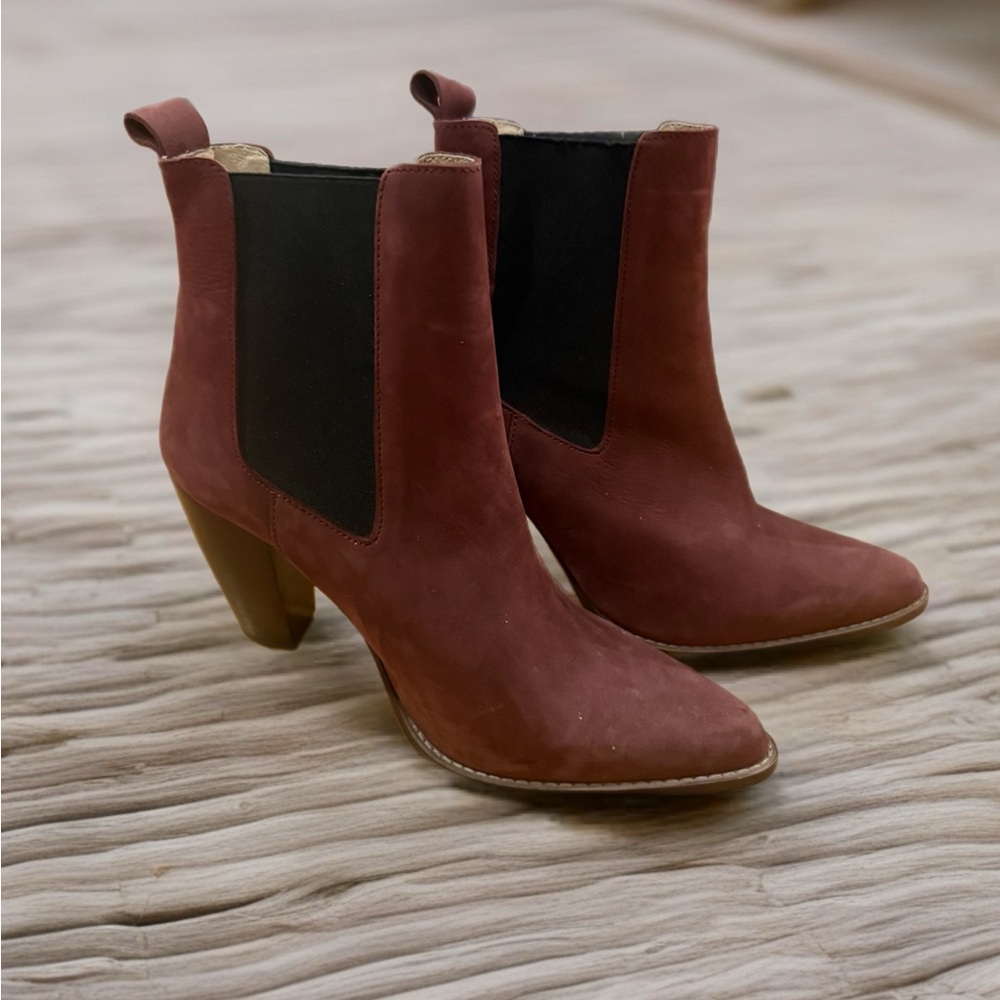 Ivylee Copanhagen Burgundy Heeled Boots